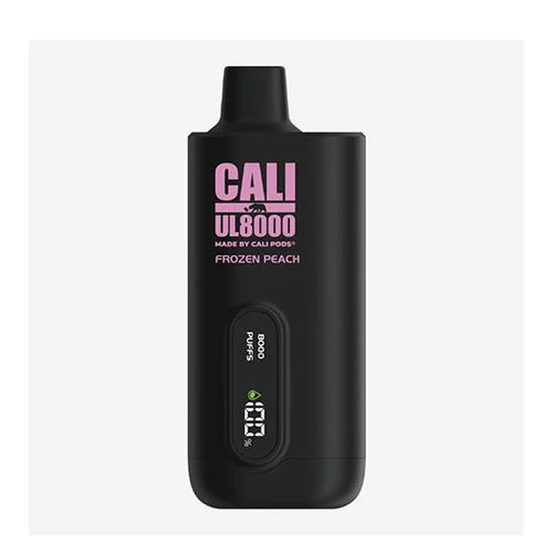 Cali UL8000 Frozen Peach ZERO Nicotine Disposable - Image 2