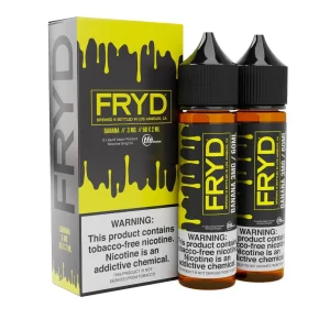 Banana Synthetic Nicotine 120ml E-Juice | FRYD