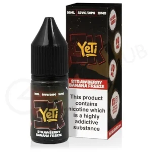 Strawberry Banana Freeze E-Liquid by Yeti 3K Bar Salt