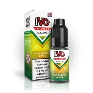 IVG Nic Salt Intense 10ml Eliquid - Kiwi Passion Guava