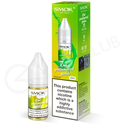 Kiwi Passionfruit Guava Nic Salt E-Liquid by Smok