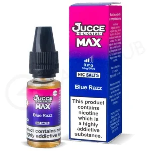 Blue Razz Nic Salt E-Liquid by Jucce Max