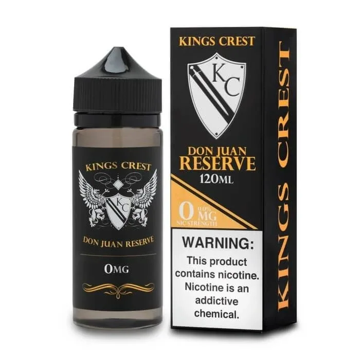King's Crest E-liquid Don Juan Reserve 120ml - Image 2