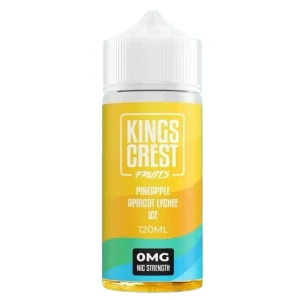 Fruits Salts Pineapple Apricot Lychee Ice 30ml E-Juice | King's Crest