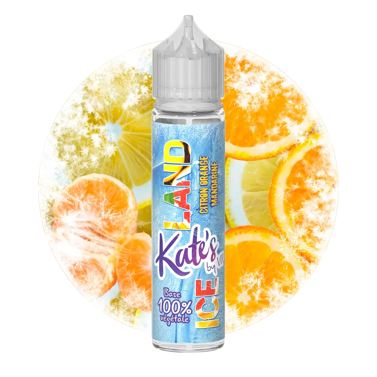 Citron Orange Mandarine Kate's Ice Land 50ml shake and vape e-liquid