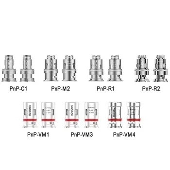 Voopoo Pnp Replacement Coil for Drag S & X, Vinci, & Drag 4 Uforce-K - 5pcs - Image 2