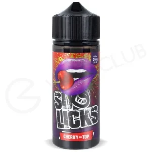 Cherry On Top Shortfill E-Liquid by Six Licks 100ml