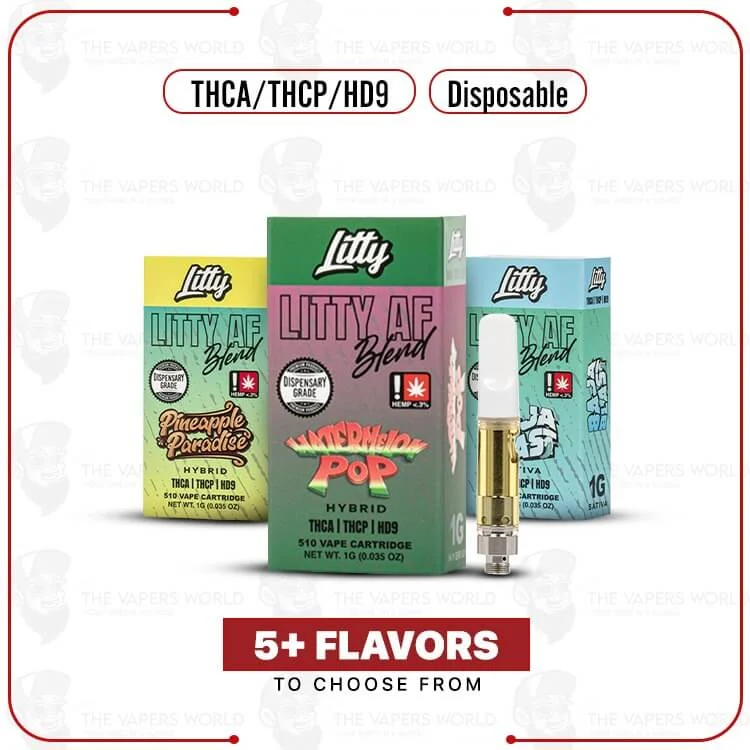 Litty THCA THCP HD9 AF Blend Cartridge – 1G