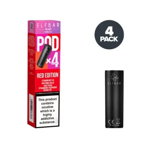 Red Edition Elf Bar 4 in 1 Prefilled Pods