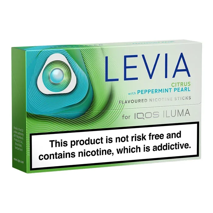 IQOS LEVIA - Citrus with Peppermint Pearl Flavoured Nicotine Sticks - Add On