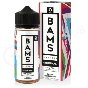 Original Shortfill E-Liquid by Bams Cannoli 100ml