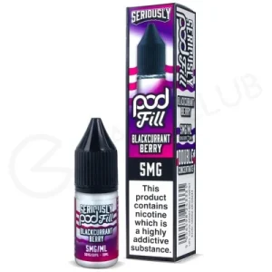 Blackcurrant Berry Nic Salt E-Liquid by Seriously Pod Fill