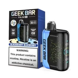GEEK BAR PULSE X 5% NIC 25,000 PUFFS VAPE (BLACKBERRY B POP) - Image 2