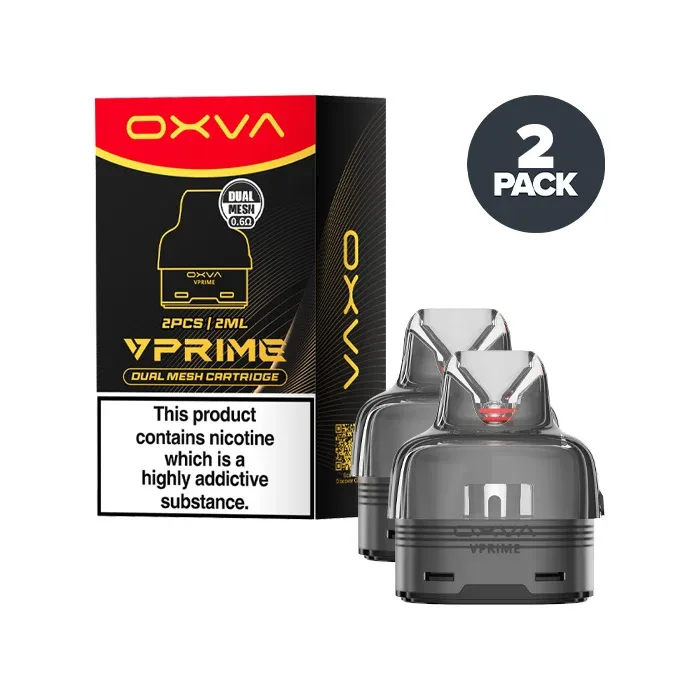 OXVA VPrime Dual Mesh Replacement Pod Cartridges - Image 2