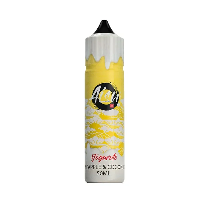 Pineapple & Coconut 50ml Shortfill E-Liquid by Aisu Yoguruto
