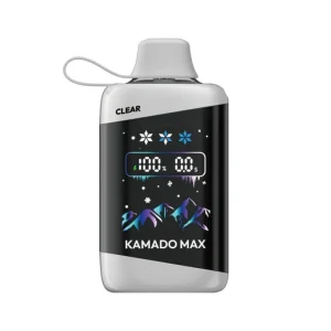 Clear Zofo Kamado Max 25K 25000 Puffs Disposable Vape 5%