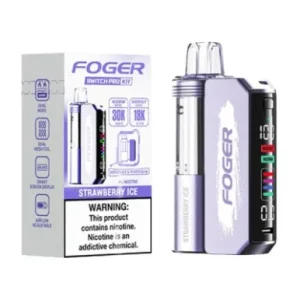 FOGER SWITCH PRO KIT 30,000 PUFFS VAPE (STRAWBERRY ICE)