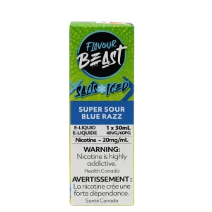 Super Sour Blue Razz Iced Salts 30ml 20mg