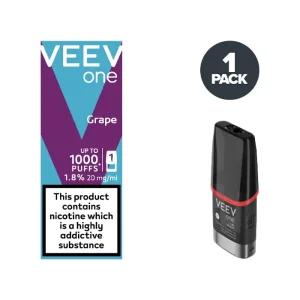 Grape Veev One Single Prefilled Pod