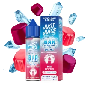 Frozen Berry Gummy Bar Saltfill by Just Juice 40ml