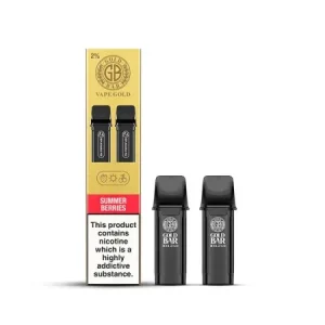 Gold Bar Reload Prefilled Pod 2 Pack -Summer Berries