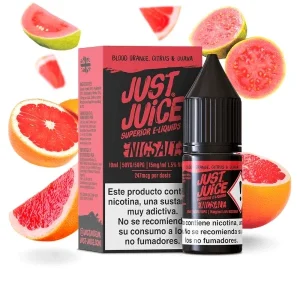 Just Juice Nic Salts Blood Orange, Citrus & Guava 10ml