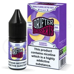 Blueberry Cheesecake Nic Salt E-Liquid by Drifter Dessert Salts