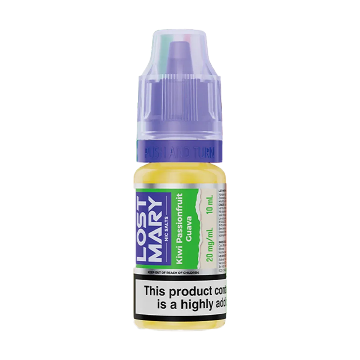 Kiwi Passionfruit Guava Lost Mary Nic Salt