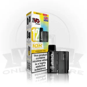 Banana Ice IVG Pro 12 Prefilled Replacement Pods