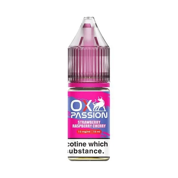 Oxva OX Passion Nic Salt Strawberry Raspberry Cherry 10ml E-Liquid