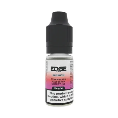 Edge Nic Salt Eliquid 10ml Edge Liq - Strawberry Raspberry Cherry