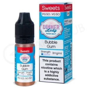 Bubblegum E-Liquid by Dinner Lady 50/50