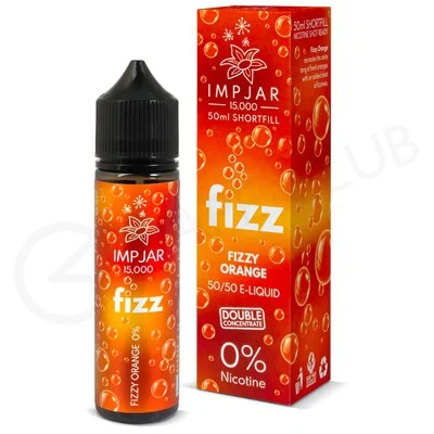 Fizzy Orange Shortfill E-Liquid by Imp Jar 50ml