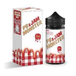Strawberry E-Liquid 100ML | PB & Jam Monster