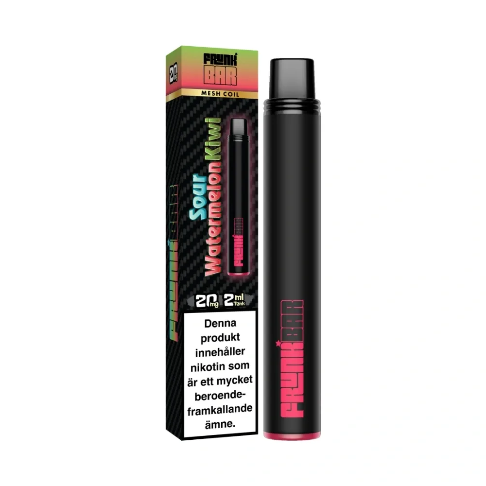 Frunk Bar – Sour Watermelon Kiwi (20 mg, Engångs vape)