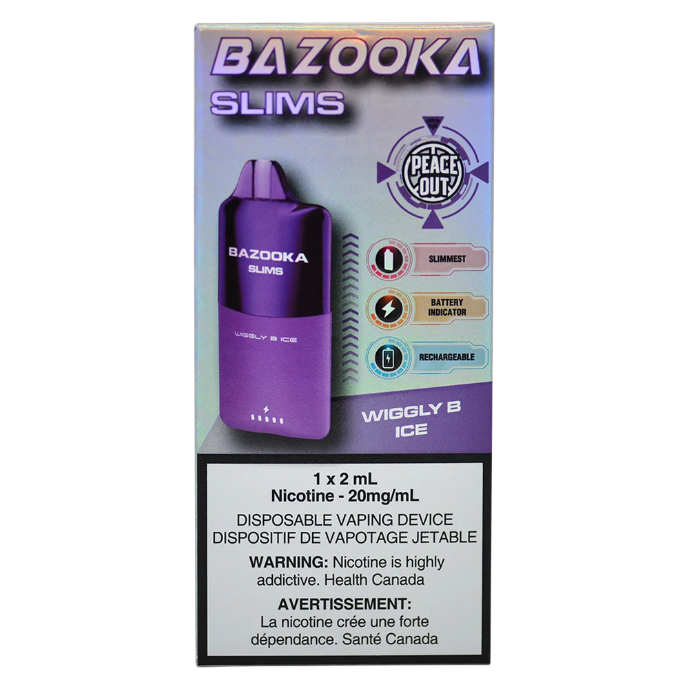Bazooka Slim Wiggly B Ice 2ml 20mg - Image 2