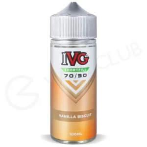 Vanilla Biscuit Shortfill E-Liquid by IVG 100ml