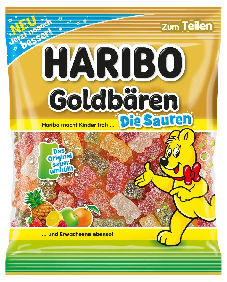 Haribo Goldbaren Die Sauren