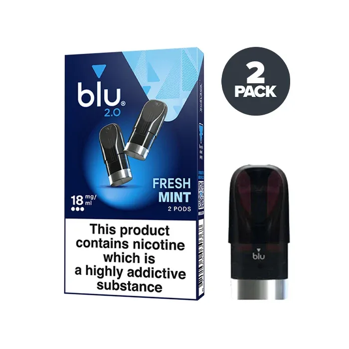 Fresh Mint Blu 2.0 Pre-Filled Replacement Pods - Image 2