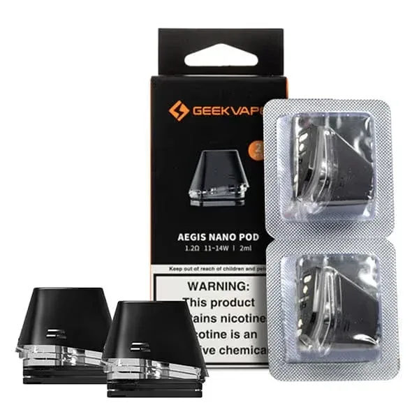 GeekVape N (Aegis Nano) Replacement Pod - 2pk