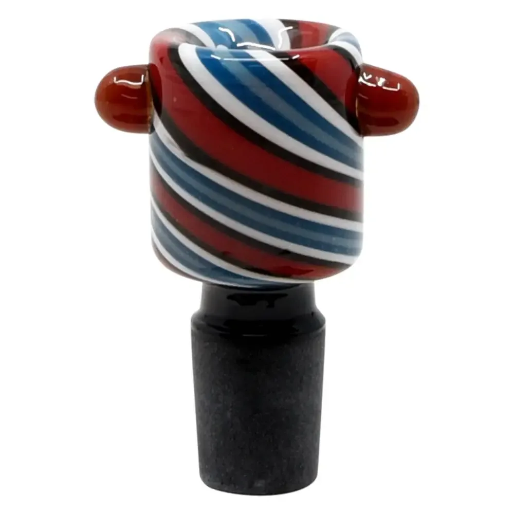 19mm Candy Striped Bowl M70