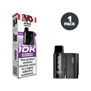 Blueberry Raspberry IVG Pro 12 Refill Pack