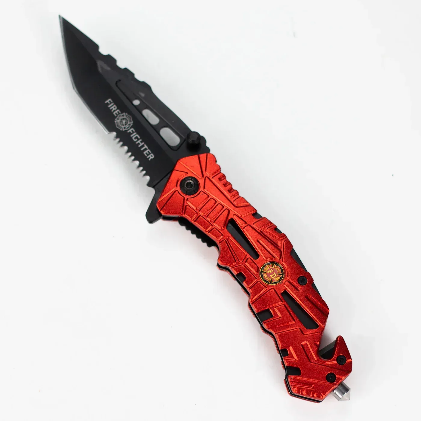 Snake Eye - 8.5" Outdoor Rescue Hunting Knife - Vanguard - Image 2