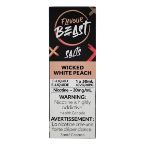 Wicked White Peach Salts – 30ml 20mg