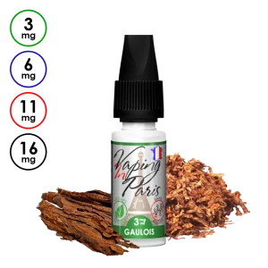 Vaping in Paris – Gaulois (6mg, 11mg Nicotine) 10ml LV