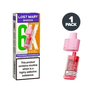 Strawberry Watermelon Lost Mary BM6000 Refill Pack