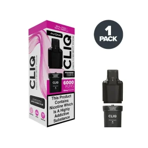 Strawberry Raspberry Cherry Ice Avomi Cliq 6000 Prefilled Pods