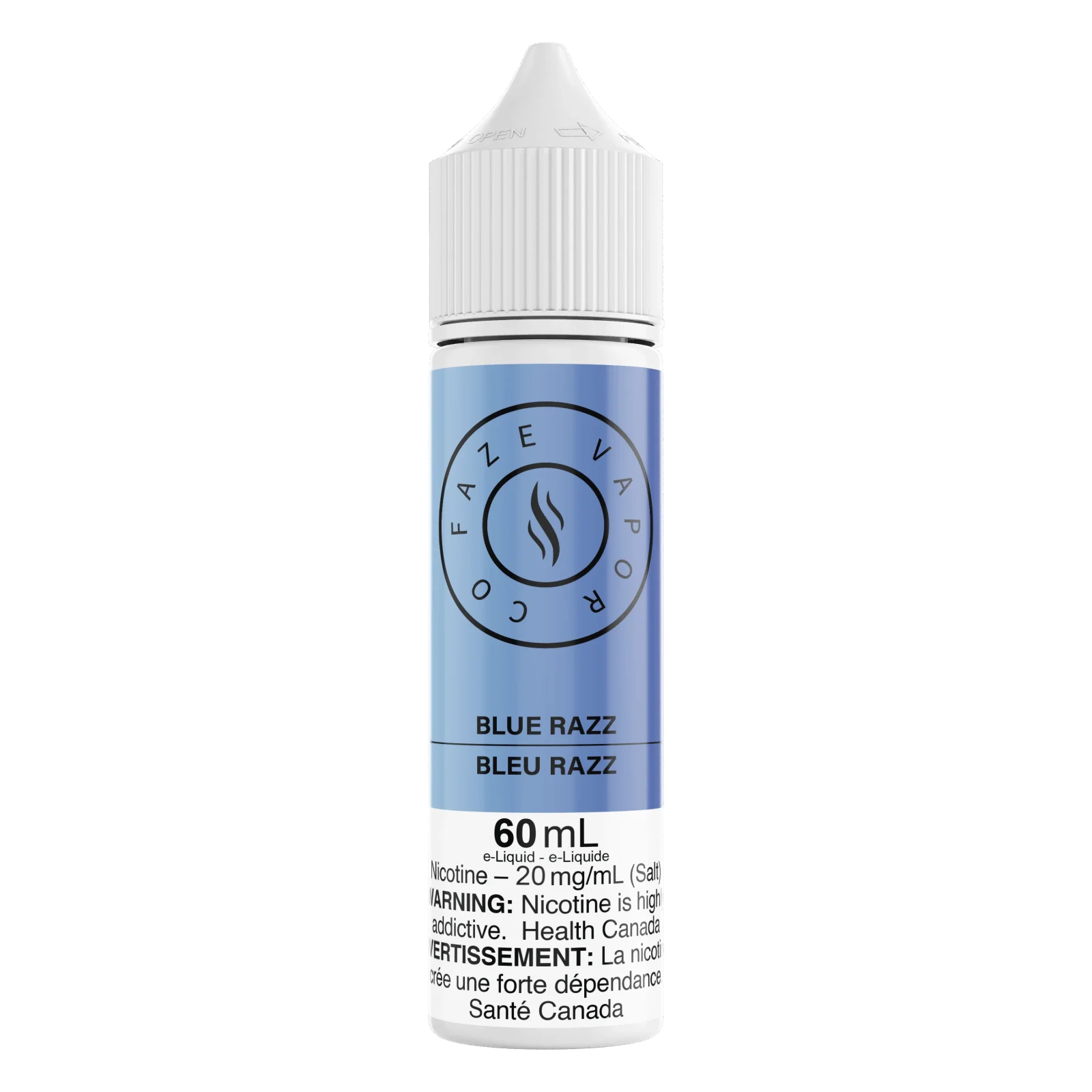 Faze Vapor Co 60mL Salts - Blue Razz