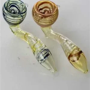 4.5" Sherlock Shape Soft Glass Hand Pipe