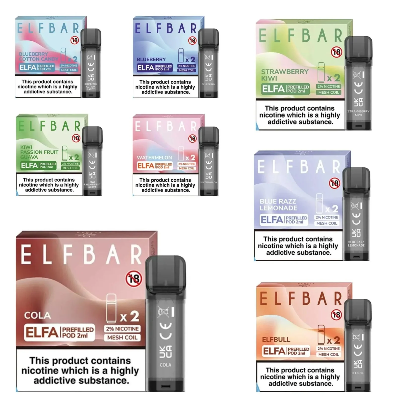 Elf Bar Elfa Prefilled Pods | Bulk Buy Price - Image 2